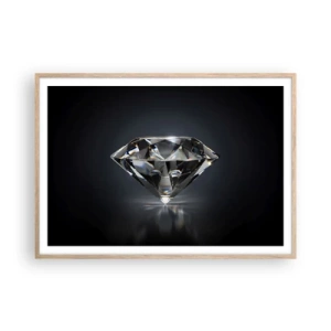 Affisch i ram av ljusek - Bästa flickvännen - 100x70 cm