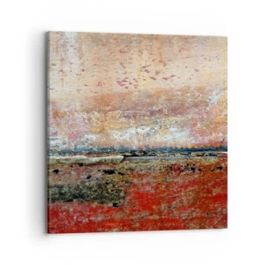 Canvastavla - Bild på duk - Kanske är det havet - 70x70 cm