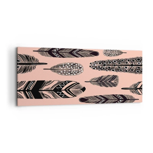 Canvastavla - Bild på duk - Indiansk middag - 100x40 cm