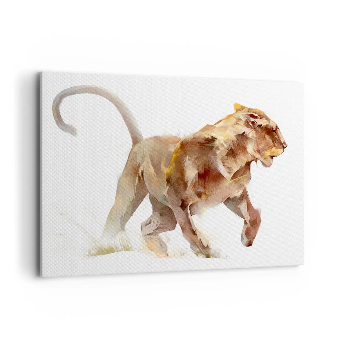 Canvastavla - Bild på duk - Vild grace - 100x70 cm