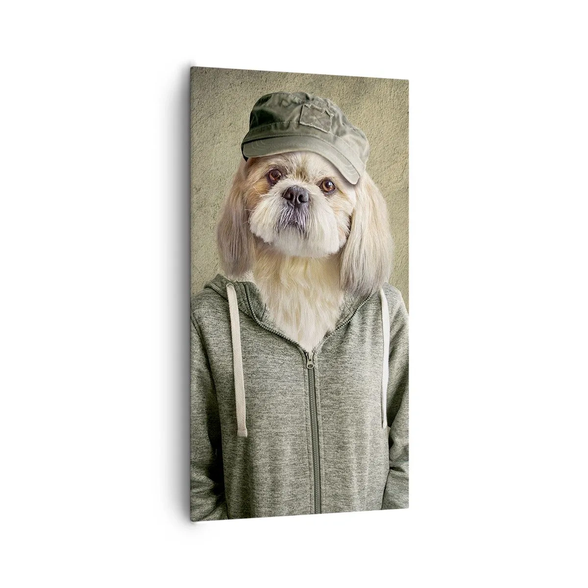 Canvastavla - Bild på duk - Jag föredrar avslappnad stil - 65x120 cm