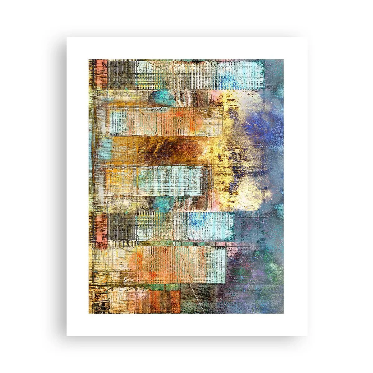 Affisch - Solig metropol - 40x50 cm