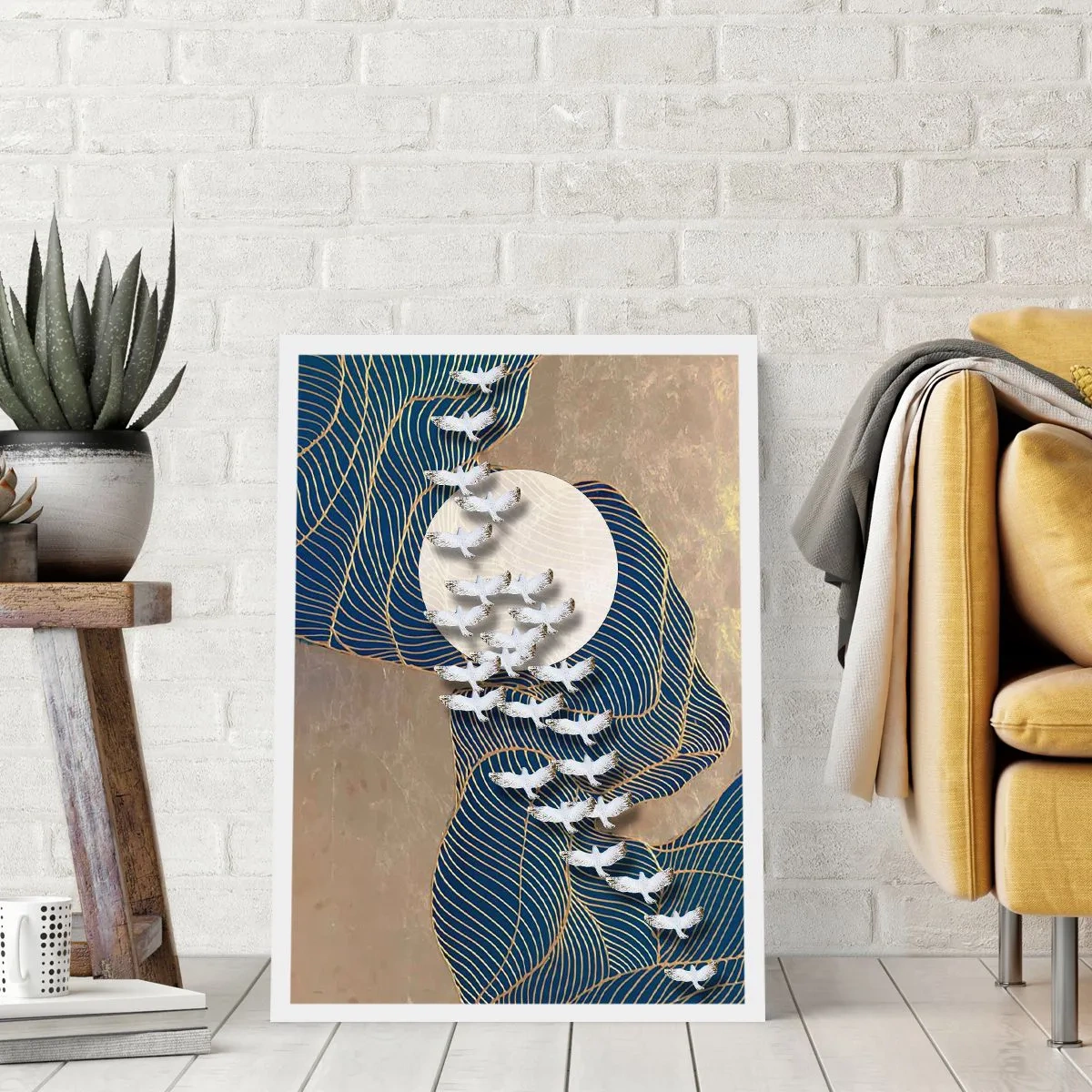 Affisch - Frihet, vandring, gemenskap - 50x70 cm