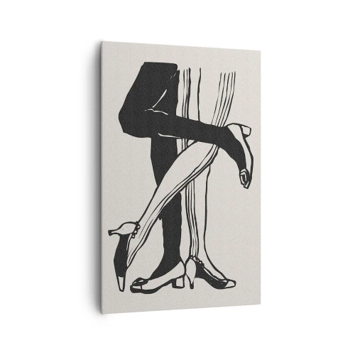 Canvastavla - Bild på duk - Ett kvinnoattribut - 80x120 cm