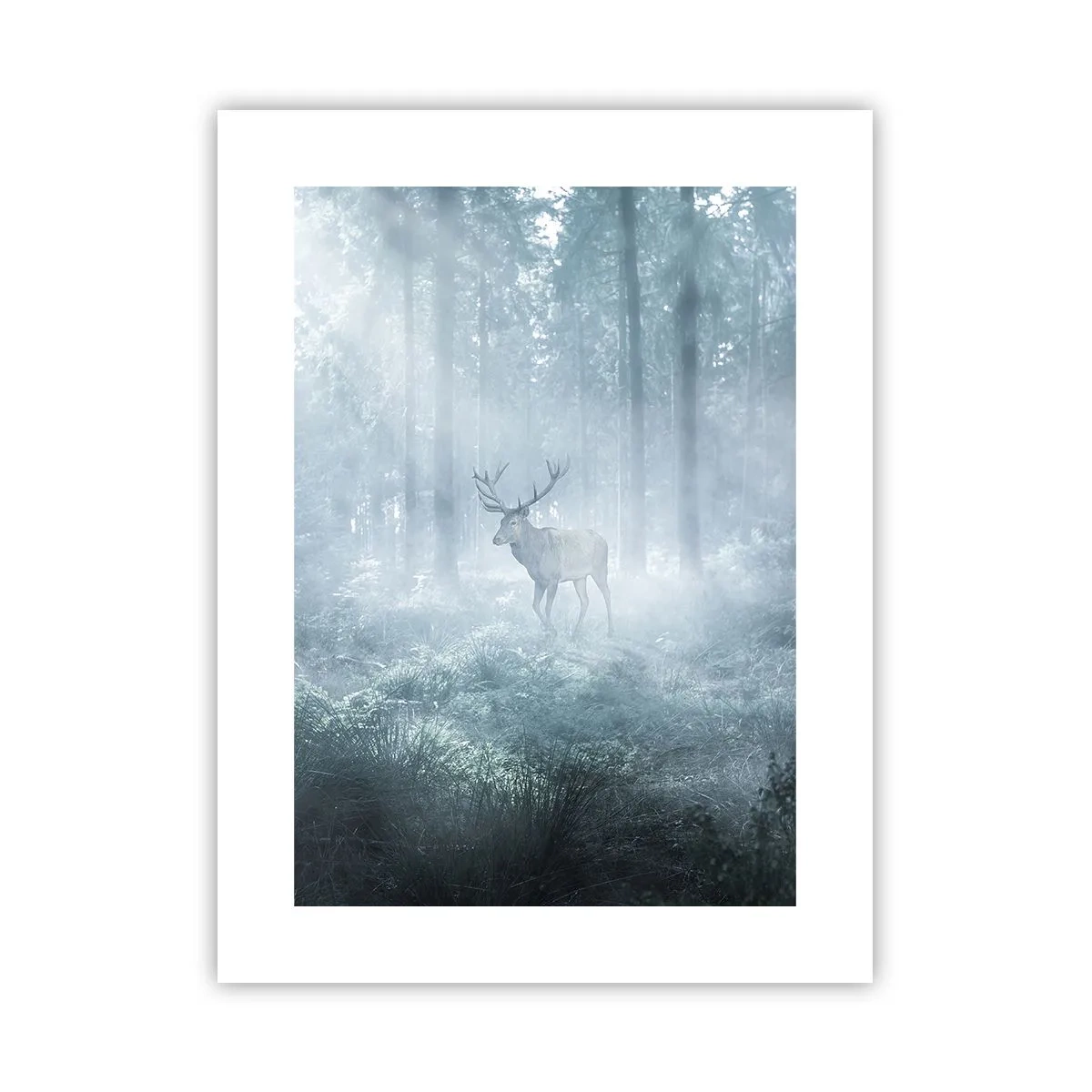 Affisch - Morgonrond runt godset - 30x40 cm