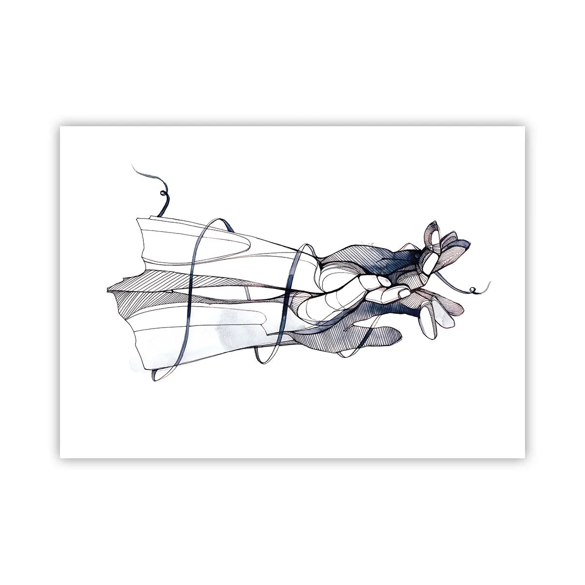 Affisch - Smekningens studie - 70x50 cm
