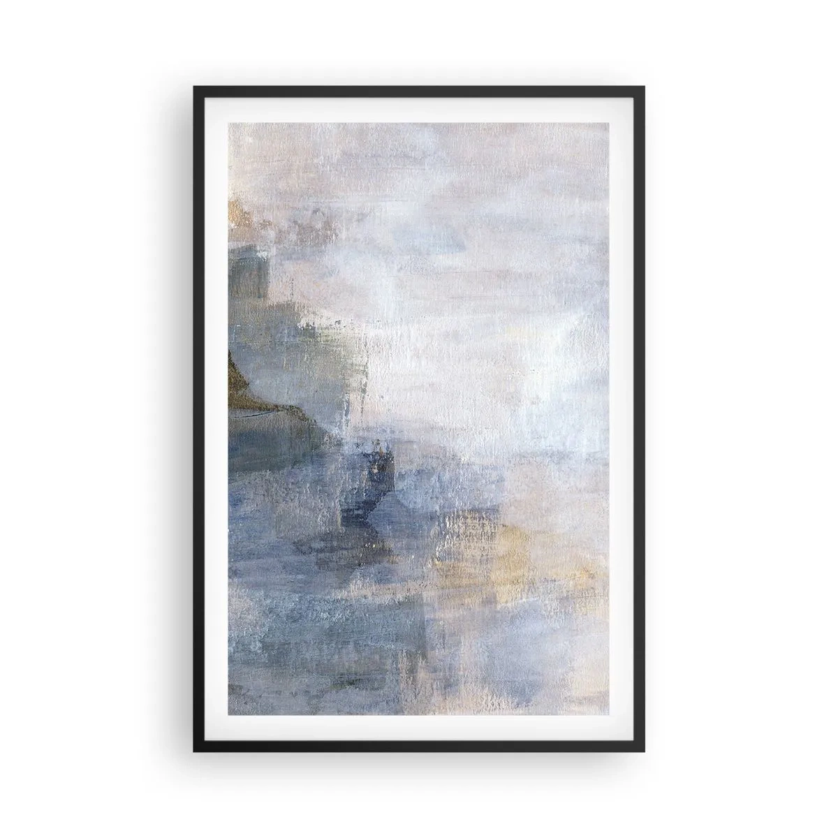 Affisch i svart ram - Färgernas toner och ackord - 61x91 cm