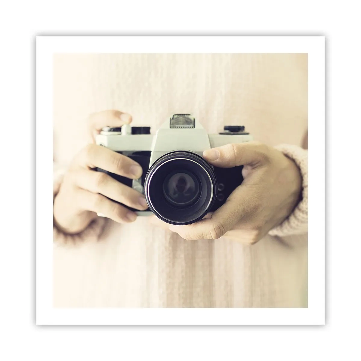 Affisch - För att veta mer... - 60x60 cm