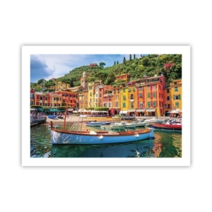 Affisch - Italiensk förmiddag - 70x50 cm