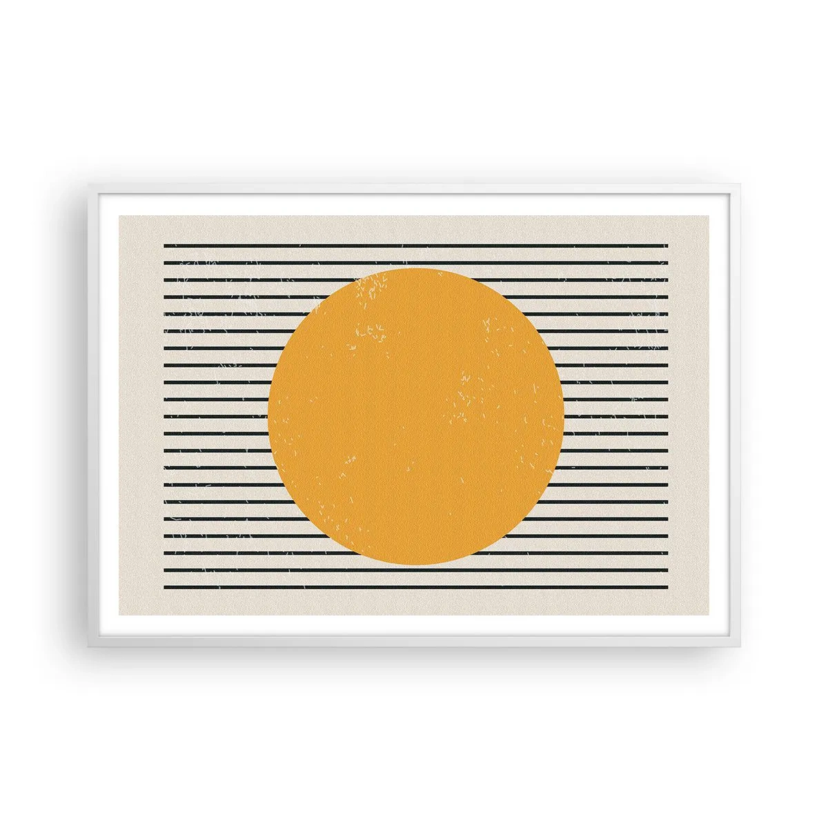 Affisch i vit ram - Enkelhetens kraft - 100x70 cm