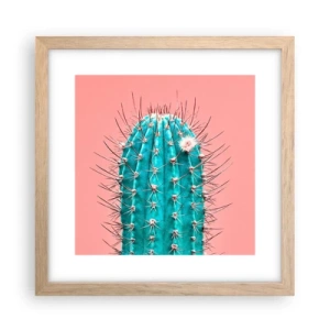 Affisch i ram av ljusek - Titta bara - 30x30 cm