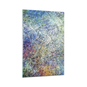 Glastavla - Bild på glas - Det är inte så enkelt - 70x100 cm
