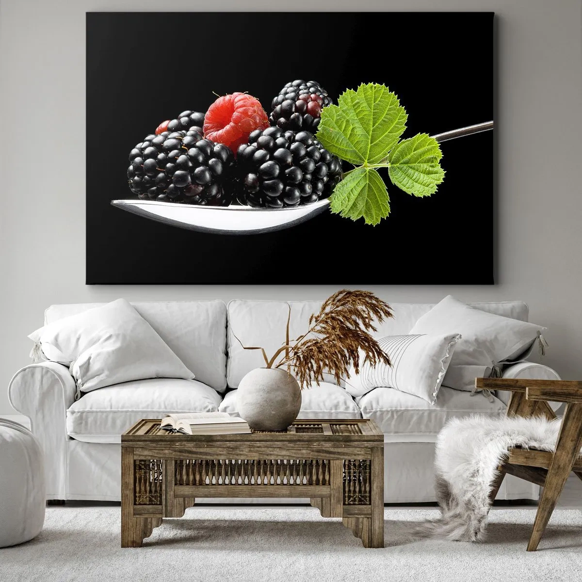 Canvastavla - Bild på duk - Fräschhetens smak - 120x80 cm