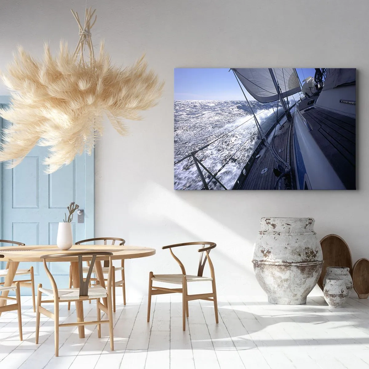 Canvastavla - Bild på duk - Jag vet hur det är att vara en fågel - 100x70 cm