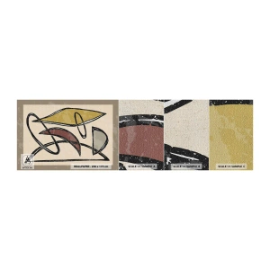 Provbit av fototapet Premium Canvas - Vertikaler och nivåer - Modern, Abstraktion, Bit - 100x30 cm