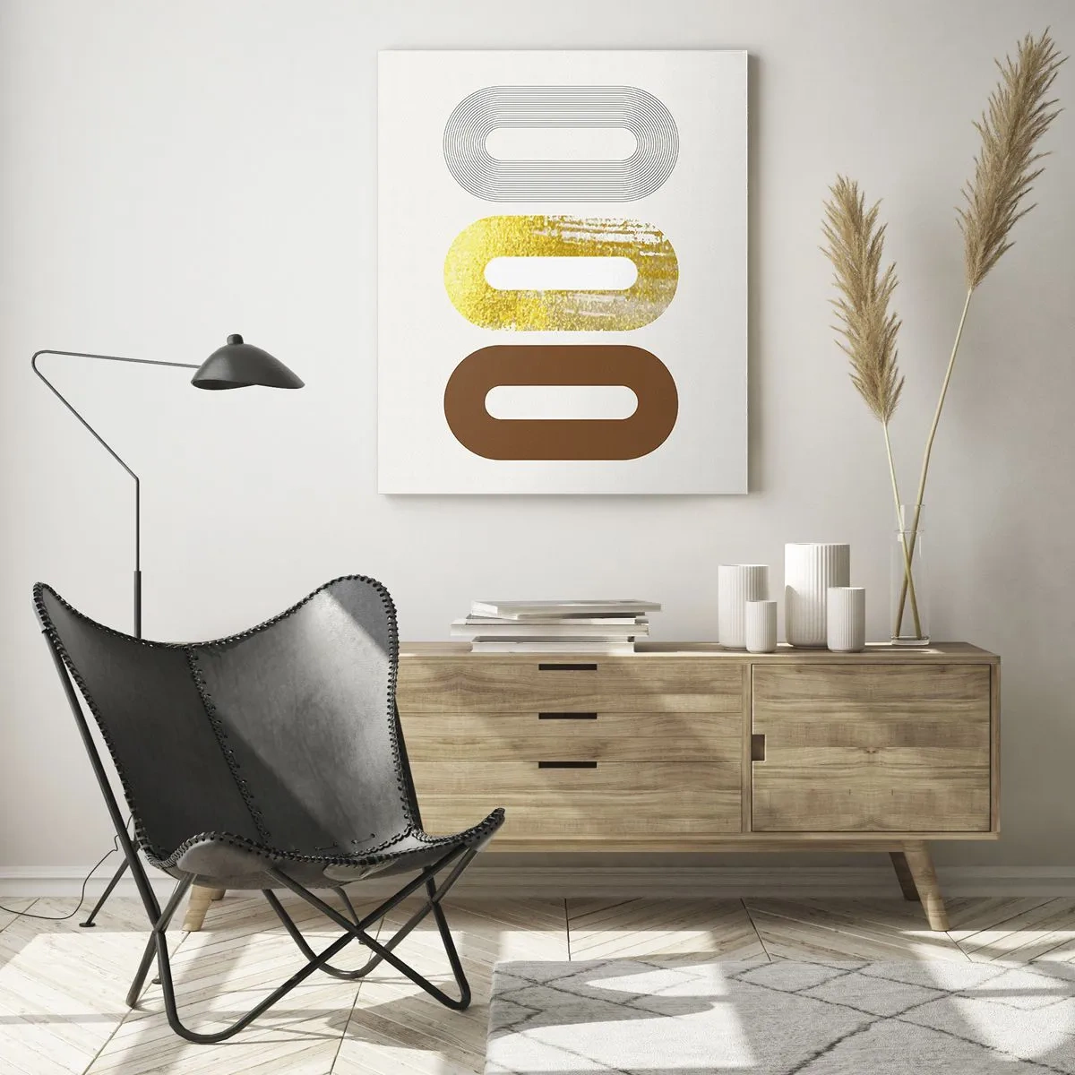 Glastavla - Bild på glas - Ooo! - 50x70 cm