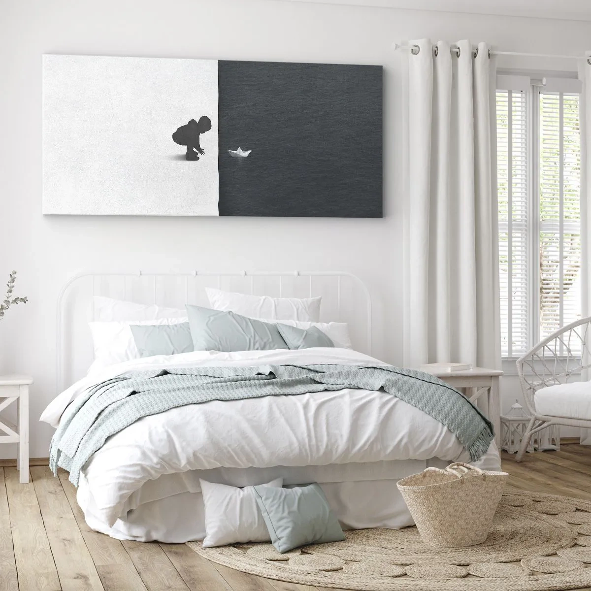 Canvastavla - Bild på duk - En stor expedition - 120x50 cm