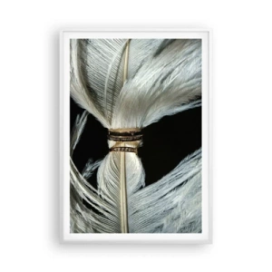 Affisch i vit ram - ...och jag lämnar inte dig… - 70x100 cm