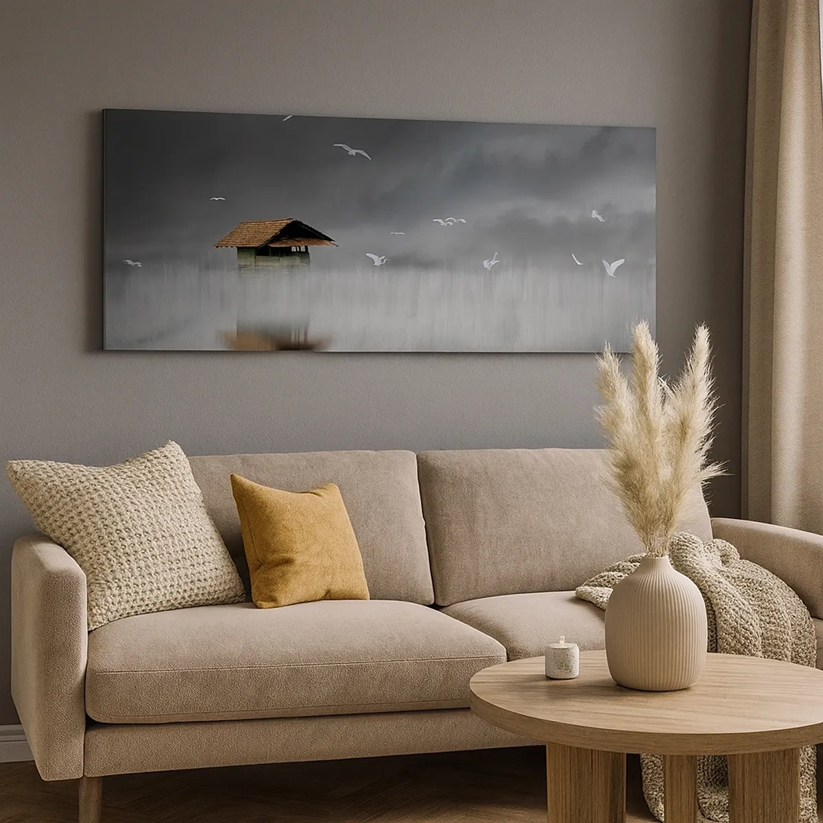 Canvastavla - Bild på duk - Regnskydd - 30x30 cm