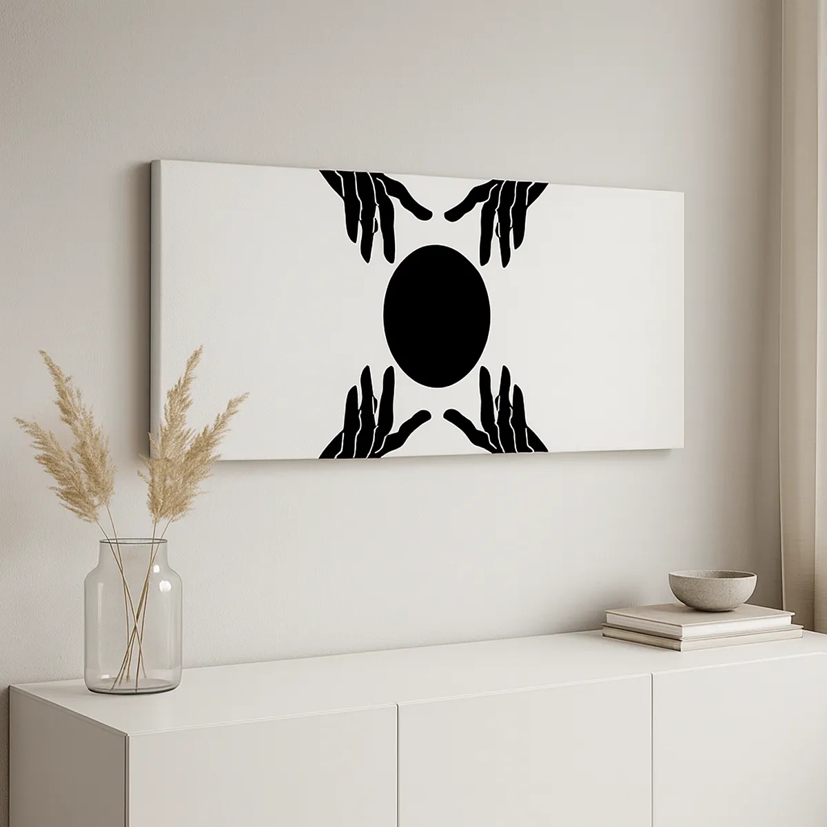 Canvastavla - Bild på duk - Ett hemligt tecken - 30x30 cm