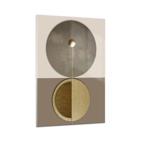 Glastavla - Bild på glas - Perfekt balans - 70x100 cm
