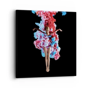 Canvastavla - Bild på duk - Fullt blommande - 40x40 cm