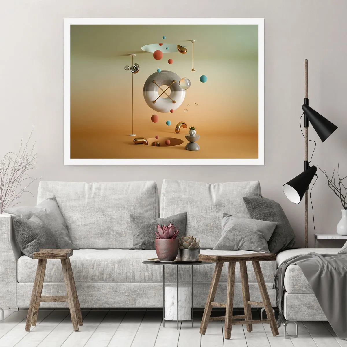 Affisch - Vad som helst kan hända - 70x50 cm