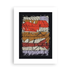 Affisch - Spontan komposition - 30x40 cm