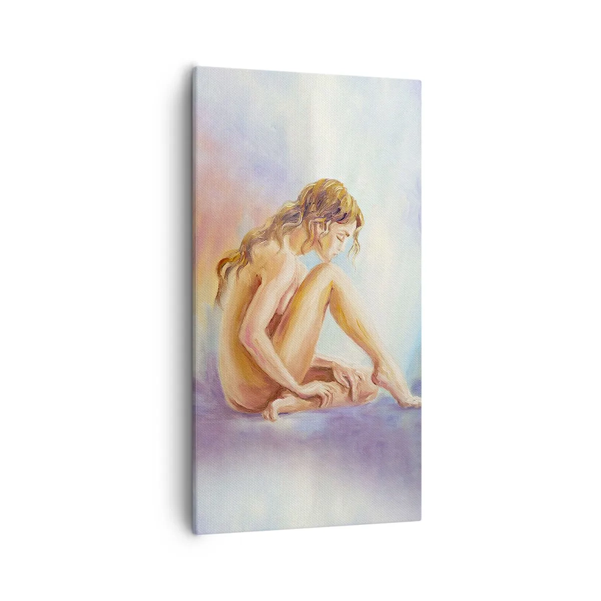 Canvastavla - Bild på duk - Kärlekens akt - 55x100 cm