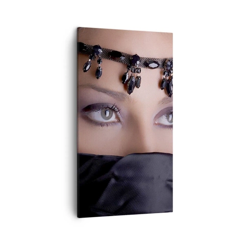 Canvastavla - Bild på duk - Lockande orientalisk hemlighet - 45x80 cm