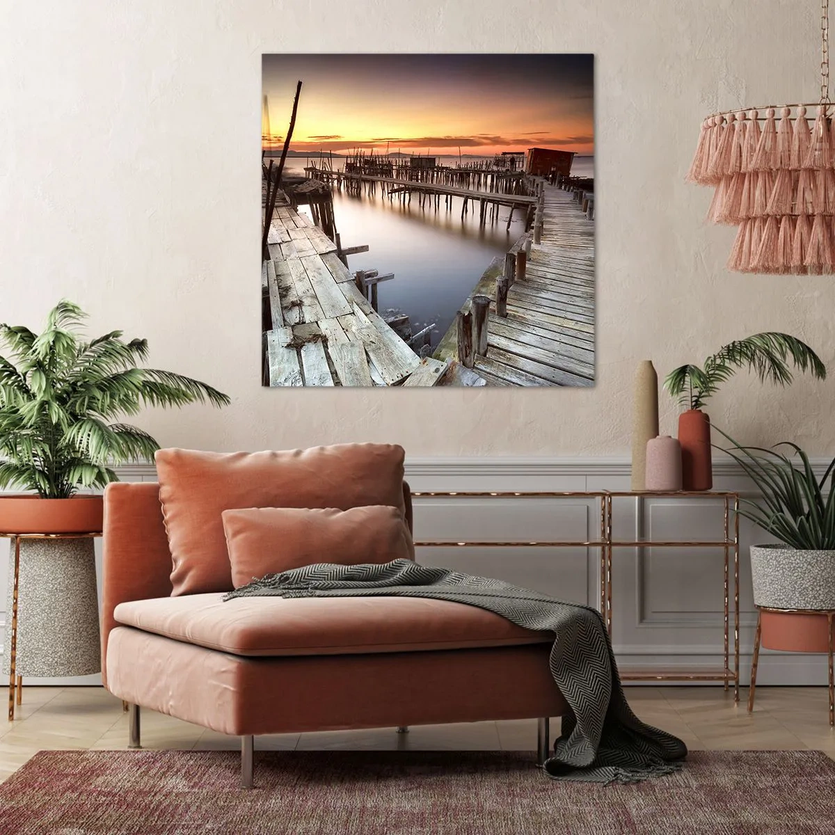 Canvastavla - Bild på duk - Äkta vara, ingen attrapp för turister - 40x40 cm