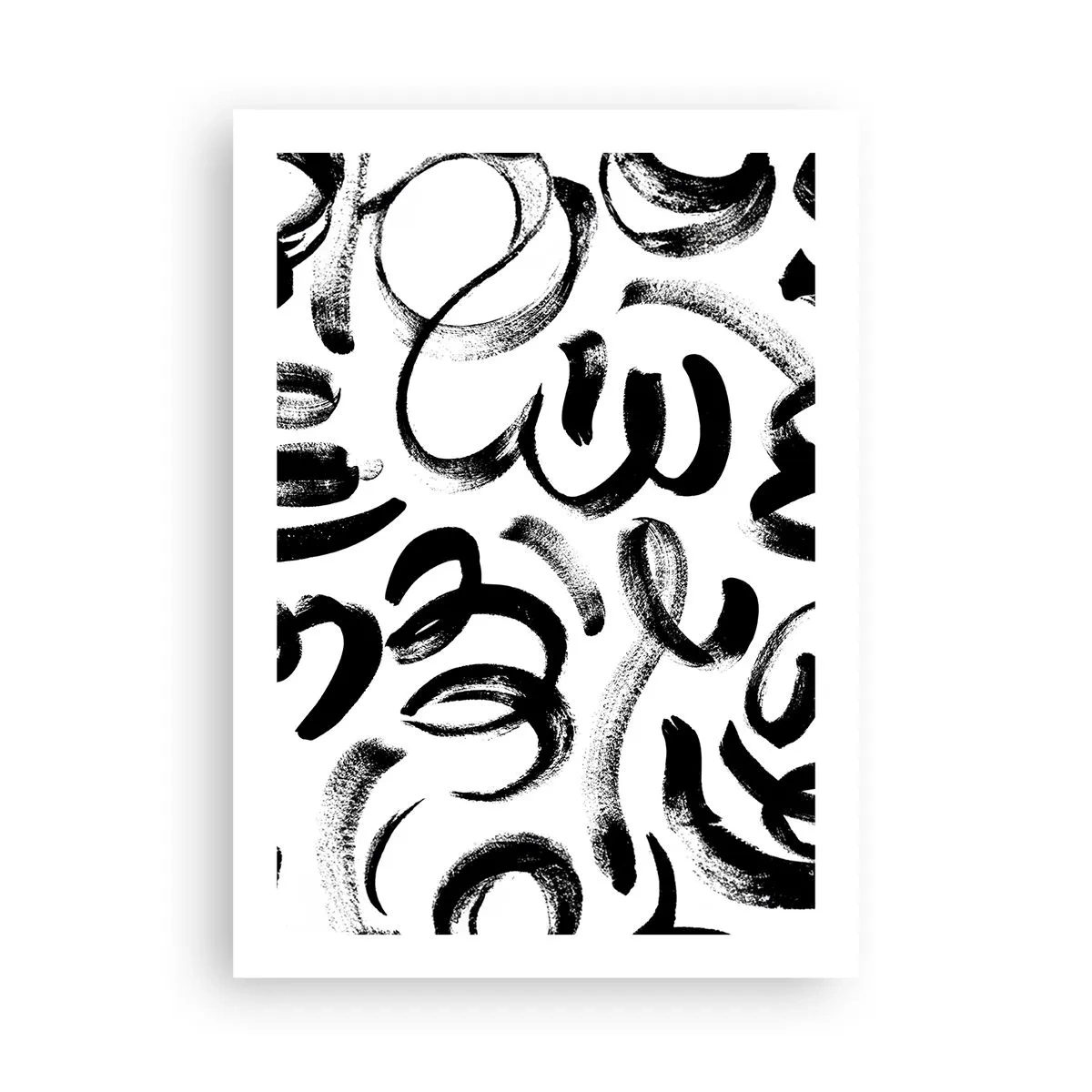 Affisch - Svart på vitt - 50x70 cm