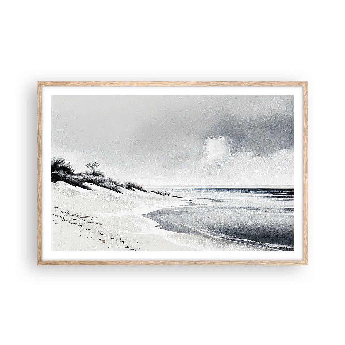 Affisch i ram av ljusek - Alltid tillsammans - 91x61 cm