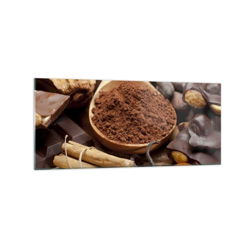 Glastavla - Bild på glas - Bäst för sorgen - 120x50 cm