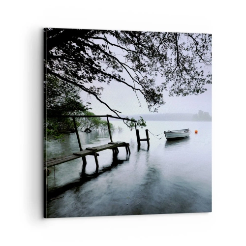 Canvastavla - Bild på duk - Så kopplar du av - 60x60 cm