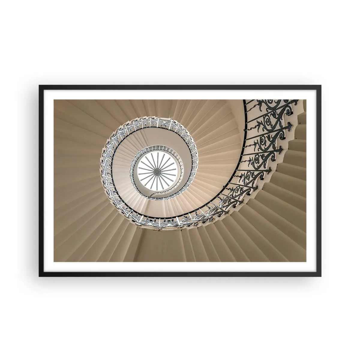 Affisch i svart ram - I musslans mitt - 91x61 cm