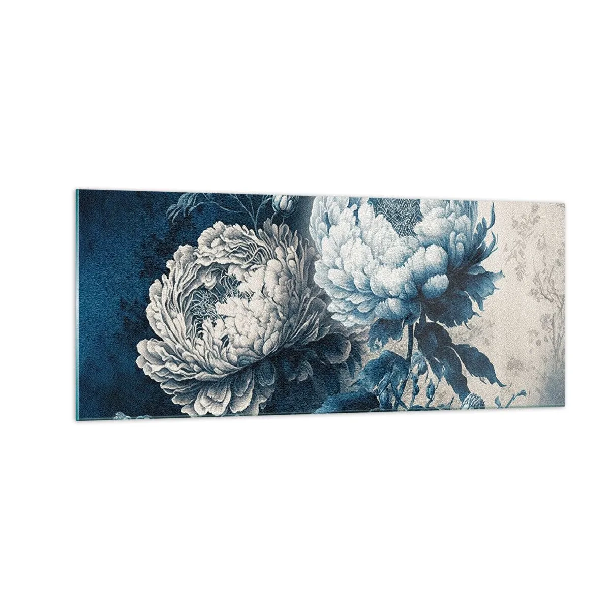 Glastavla - Bild på glas - Ett väl matchat par - 100x40 cm