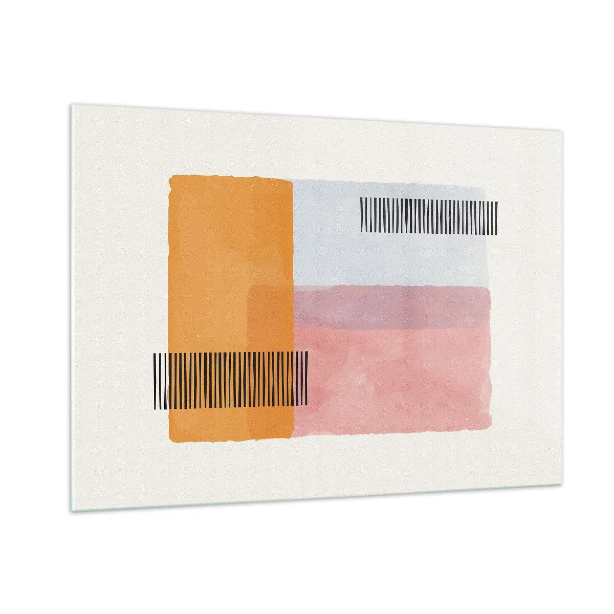 Glastavla - Bild på glas - Från hörna till hörna - 100x70 cm