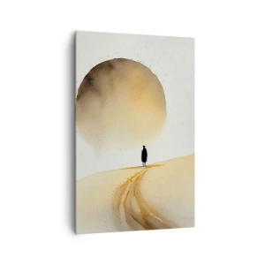 Canvastavla - Bild på duk - Alltid längtande - 80x120 cm