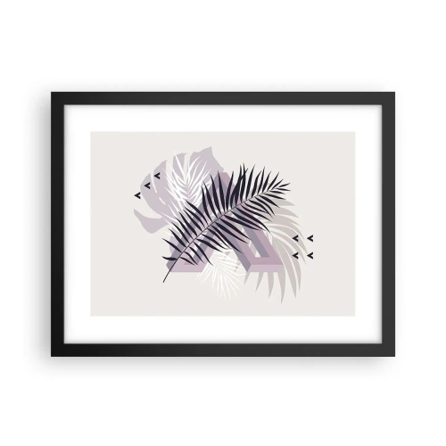 Affisch i svart ram - Skuggans skugga - 40x30 cm