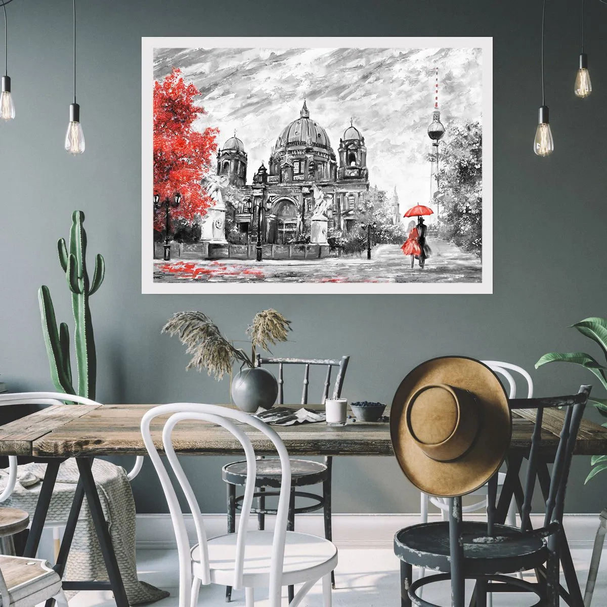 Affisch - Ett möte i Berlin - 50x40 cm