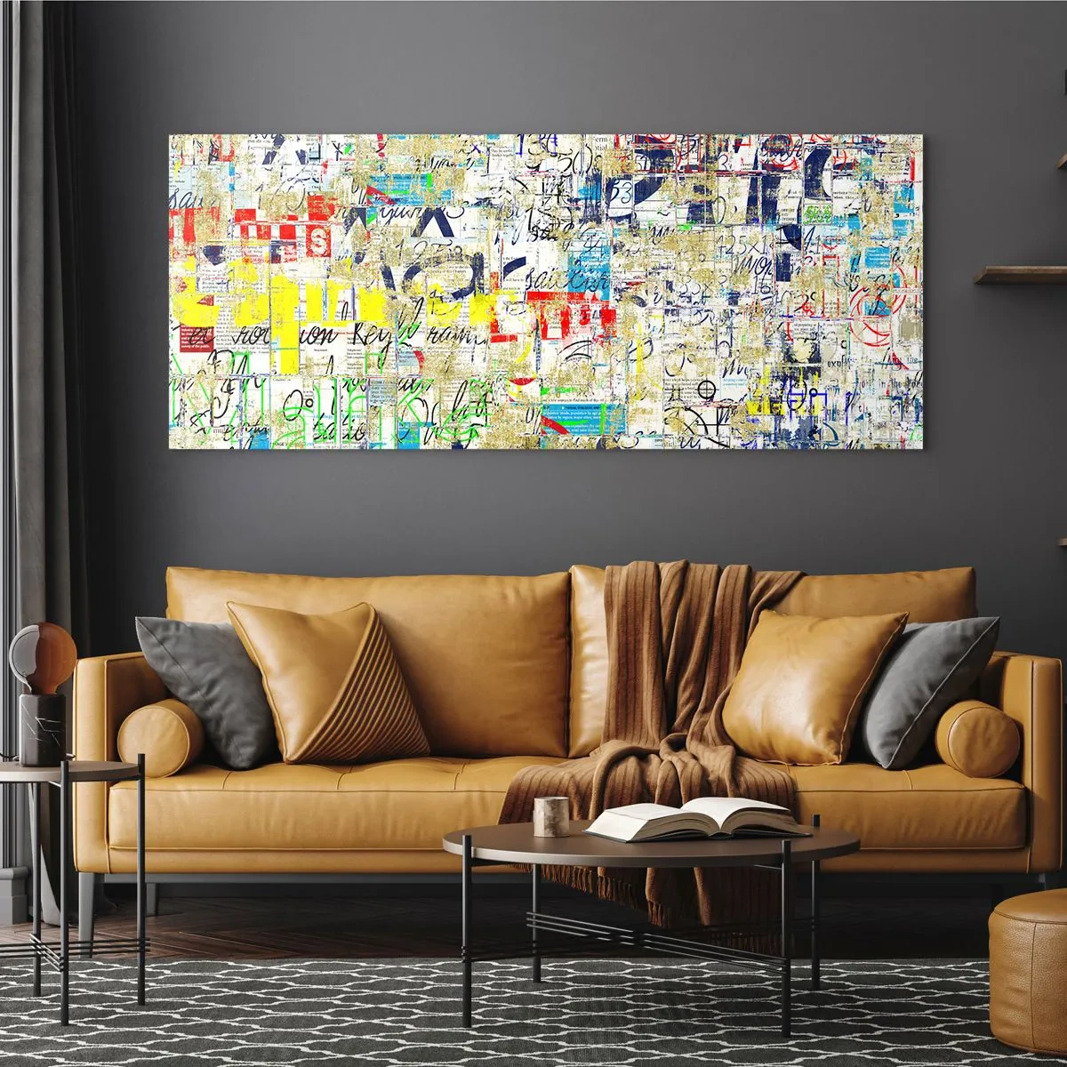 Glastavla - Bild på glas - Helt enkelt gläder ögonen - 90x30 cm