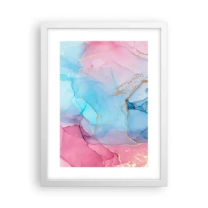 Affisch i vit ram - Möte och infiltration - 30x40 cm