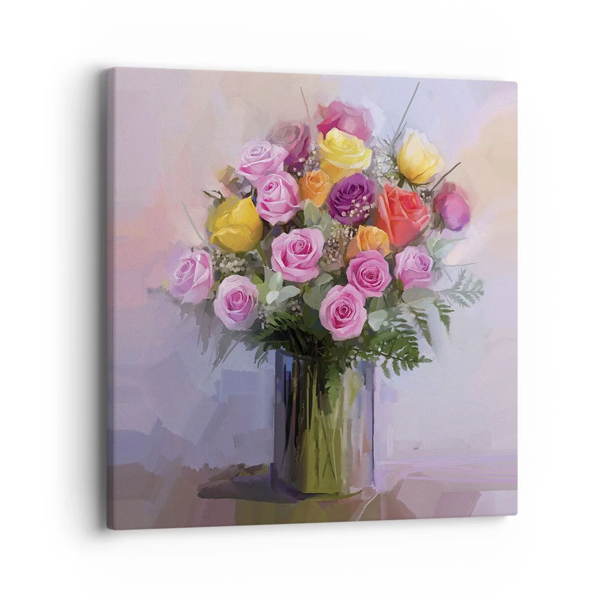 Canvastavla - Bild på duk - Stoppad skönhet - 40x40 cm