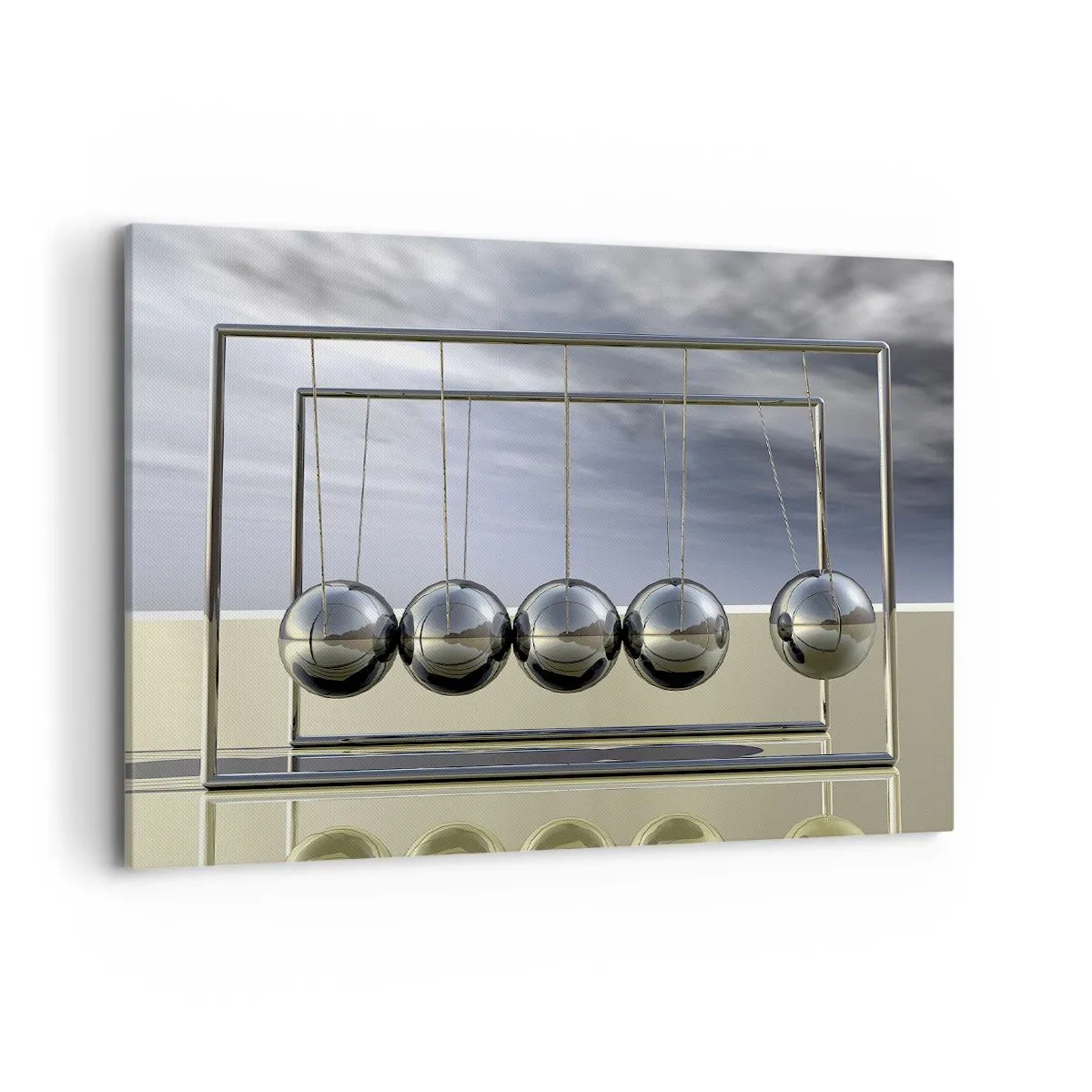 Canvastavla - Bild på duk - Ljusets energi - 100x70 cm