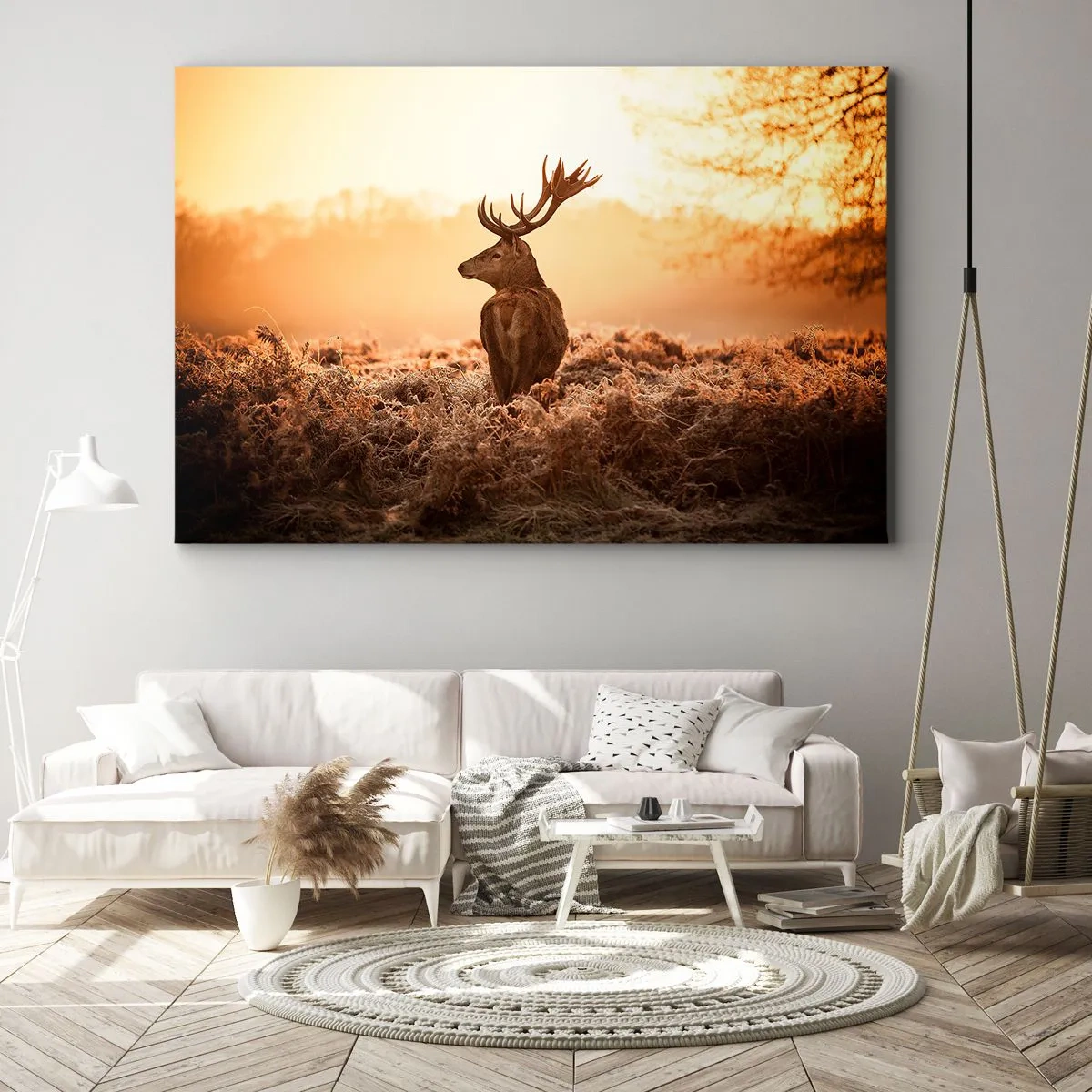 Canvastavla - Bild på duk - Herre på godset - 120x80 cm