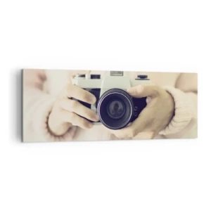 Canvastavla - Bild på duk - För att veta mer... - 140x50 cm