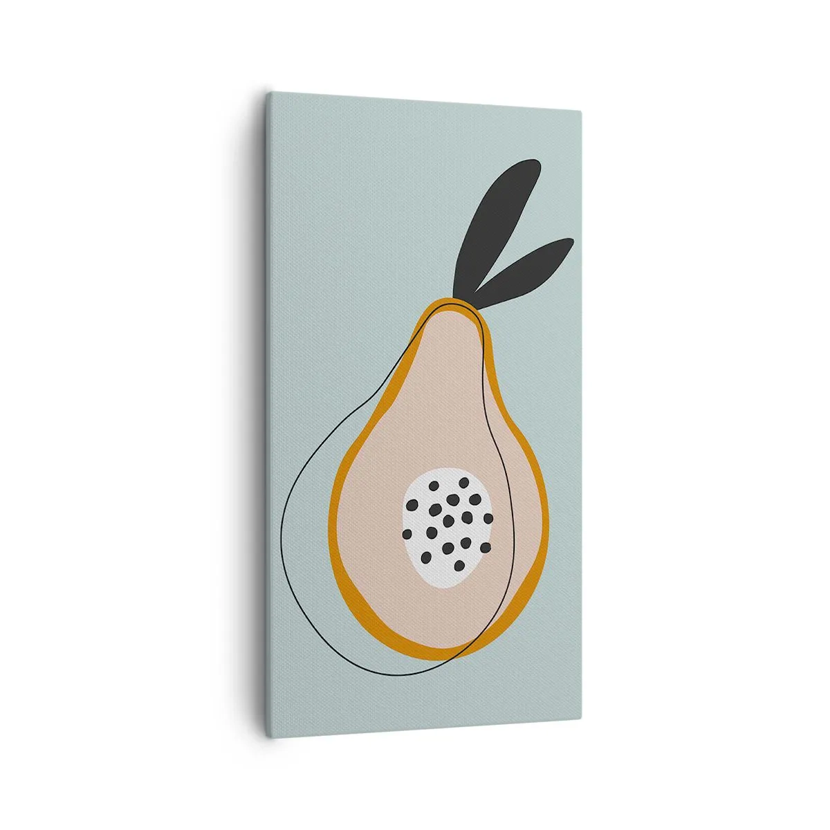 Canvastavla - Bild på duk - Att tränga in i sakens natur - 55x100 cm