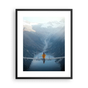 Affisch i svart ram - Beundran i upphängt läge - 40x50 cm