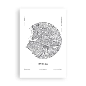 Affisch - Marseilles anatomi - 61x91 cm